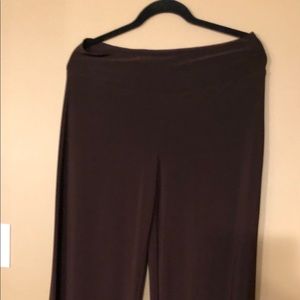 Size 12 Joseph Ribkoff brown palazzo pants